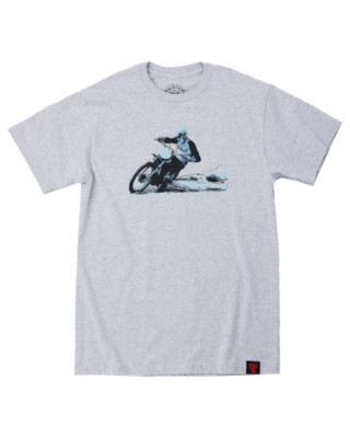 T-shirt Biltwell Roost gris...