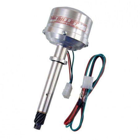 Mallory, 12V billet distributor for OHV Big Twin 36-69 B.T. (excl. Flatheads) with 12V electrical system (NU)