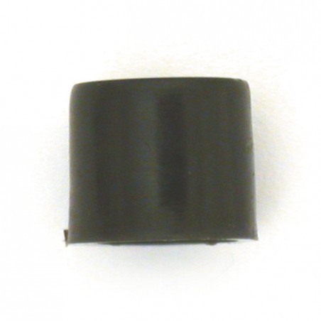Button cap handlebar switch, long. Black 72-81 H-D (NU)