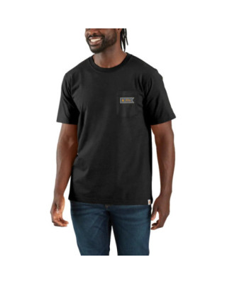 Camiseta negra Carhartt...