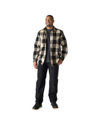 Chemise en flanelle à...