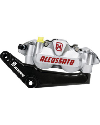 Monoblock Front Caliper Sets with Brackets Nickel Plated