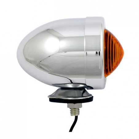 mcs - Feu de position Bullet - 12V - Simple filament - Lentille ambre - MCS