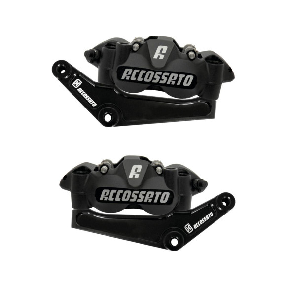 Monoblock Front Caliper Sets with Brackets Anodized