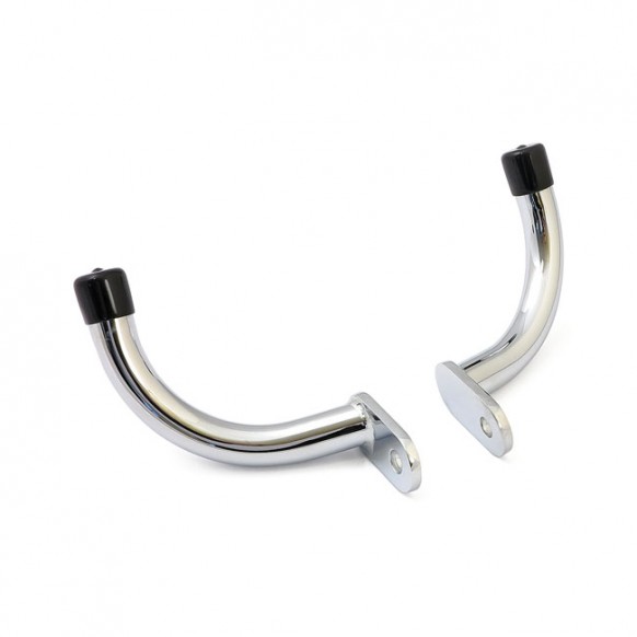 mcs - Supports de fixation de sacoches - Harley-Davidson Touring de 1993 à 2008 - Chrome - MCS