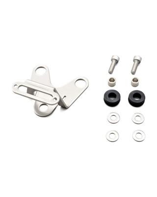 mcs - Support de compteur de vitesses Velona avec indicateur à LED Alpha ou Beta - 60 mm - Poli - MCS