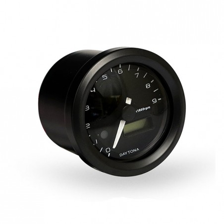mcs - Compte-tours Velona - 48mm - 15000 RPM - Noir - MCS