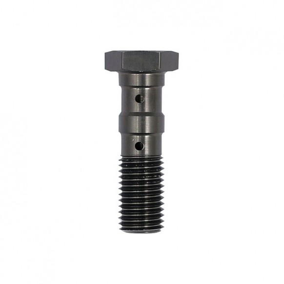 TRW double Banjo Bolt titanium anodized M10x1.25 Universal