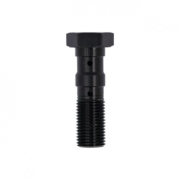 TRW double Banjo Bolt black anodized M10x1.00 Universal