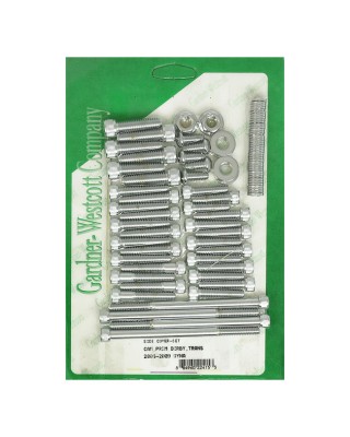 gardner-wescott - Kit visserie pour caches primaire/embrayage/inspection/allumage big twin gardner-westcott - GARDNER-WESTCOTT