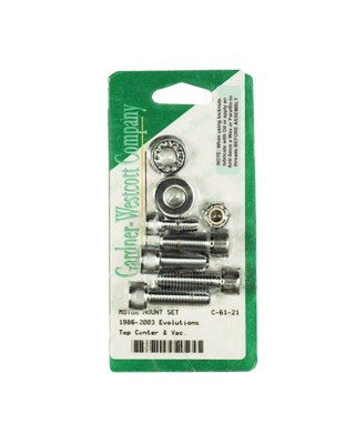 gardner-wescott - Kit de visserie de fixation centrale moteur - Harley-Davidson Sportster XL de 1986 à 2003 - Chrome - GARDNER