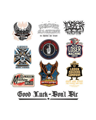 Loser Machine Sticker pack