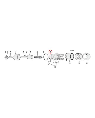 ACCEL SOLENOID, CHROME 67-80 XL 65-88 FL, FX, SOFTAIL(NU)
