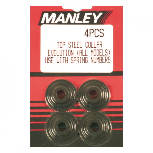 manley - Cuvettes de ressort de soupape supérieure - Harley-Davidson Big Twin de 1984 à 2004 & Sportster XL de 1986 à 2003 -