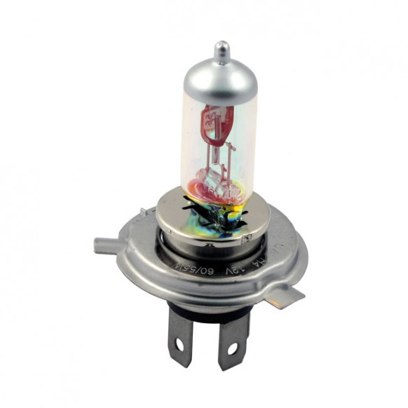 mcs - Ampoule H4 - 12V - 60/55 W - Rainbow - MCS