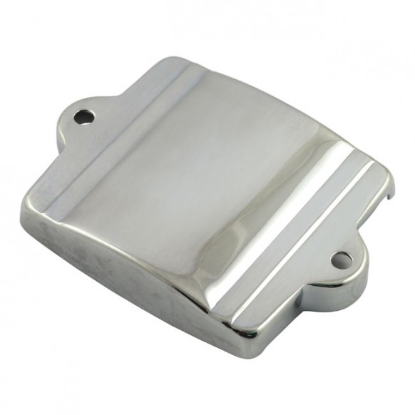 mcs - Cache supérieur de batterie - Harley-Davidson FL de 1936 à 1964 - Chrome - MCS
