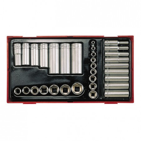 tengtools - 32pc long/short sockets - TENGTOOLS