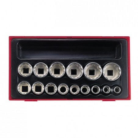 tengtools - 15pc 12-point sockets - TENGTOOLS