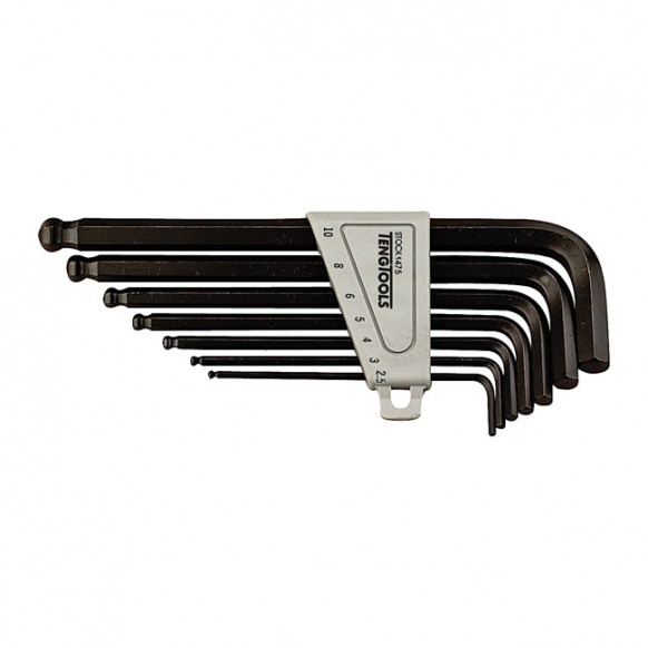 tengtools - Kit de 7 clefs Allen - Taille US - TENGTOOLS