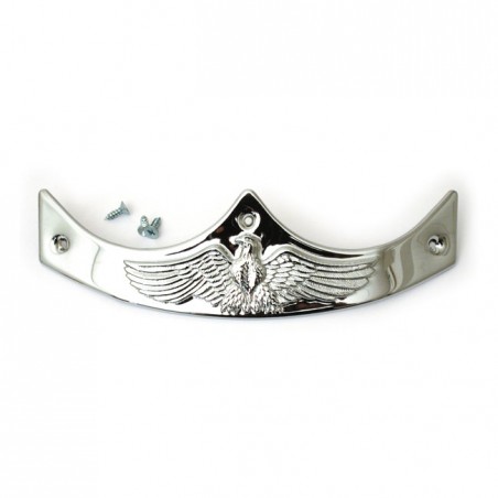 CHROME FENDER TIP, EMBOSSED FL MODELS