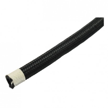 mcs - Durite d'essence - 1/2" de diamètre - 91 cm de long - Universel - Nylon tressé noir - MCS