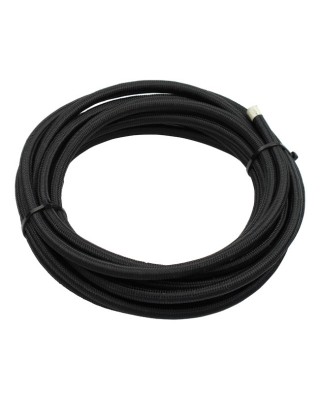 mcs - Durite d'essence - 1/2" de diamètre - 91 cm de long - Universel - Nylon tressé noir - MCS