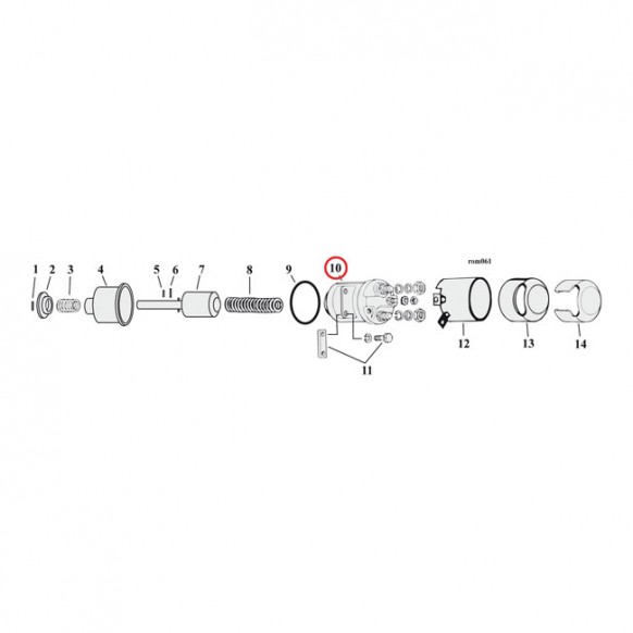 ACCEL SOLENOID, ZINC PLATED 67-80 XL 65-88 FL, FX, SOFTAILS(NU)