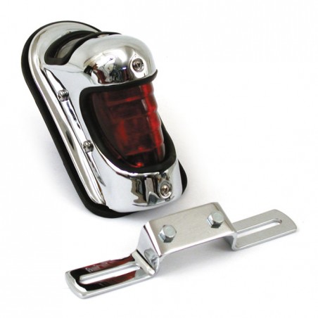 BEEHIVE TAILLIGHT, CHROME 39-46 H-D