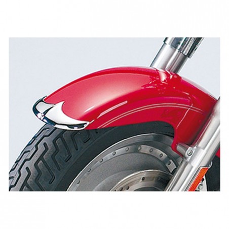 national cycle - Enjoliveur de garde-boue avant - Harley-Davidson Softail FLSTF de 1990 à 2000 - Chrome - NATIONAL CYCLE