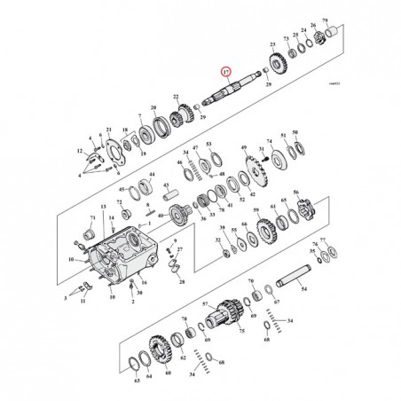 MAINSHAFT 65-69 FL(NU)