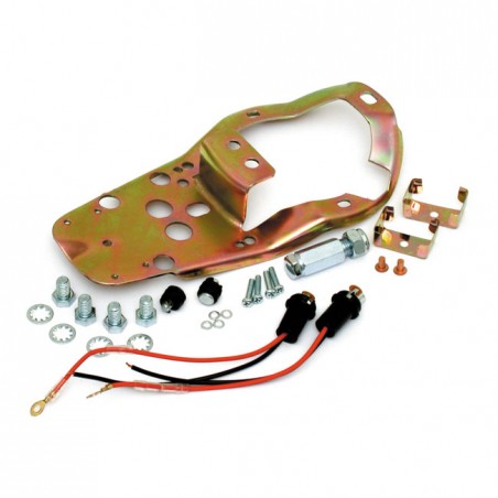 BASE PLATE MOUNT KIT, 2-LIGHT DASH 47-61 FL