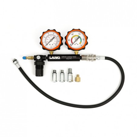 Lang Tools, dual gauge leak down tester Univ.