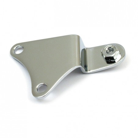 mcs - Patte de support de batterie - Harley-Davidson FLH de 1965 à 1985 - Chrome - MCS