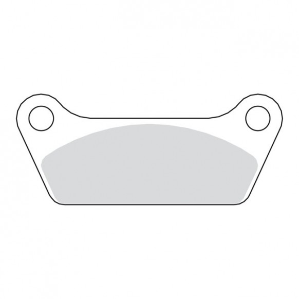 TRW brake pads rear, organic REAR: 80-85 FL, FLT, FLHT (NU)
