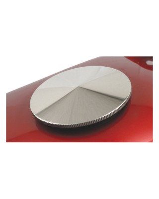 mcs - Bouchons de réservoir d'essence Pointed - Harley-Davidson de 1996 à 1999 - Poli - MCS