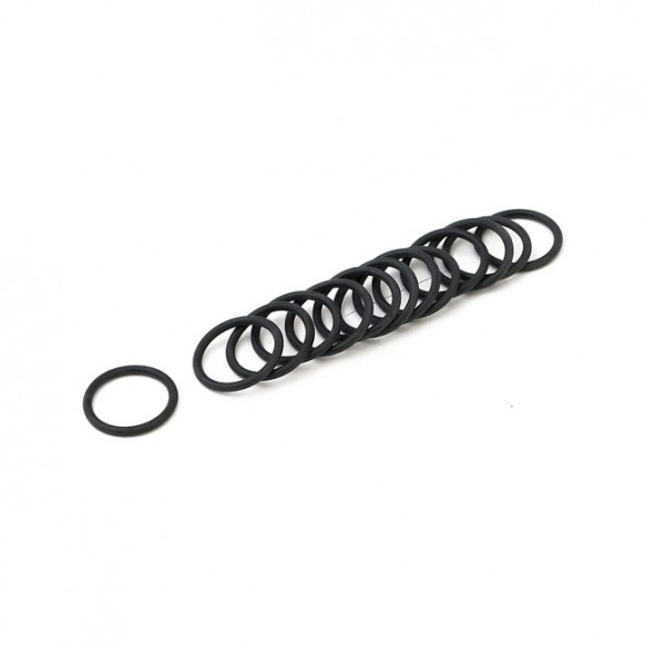 mcs - Kit de joints toriques de remplacement - Pour repose-pieds O-Ring - Caoutchouc noir - MCS