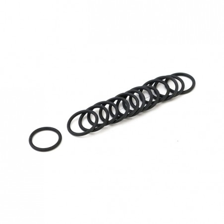 mcs - Kit de joints toriques de remplacement - Pour repose-pieds O-Ring - Caoutchouc noir - MCS