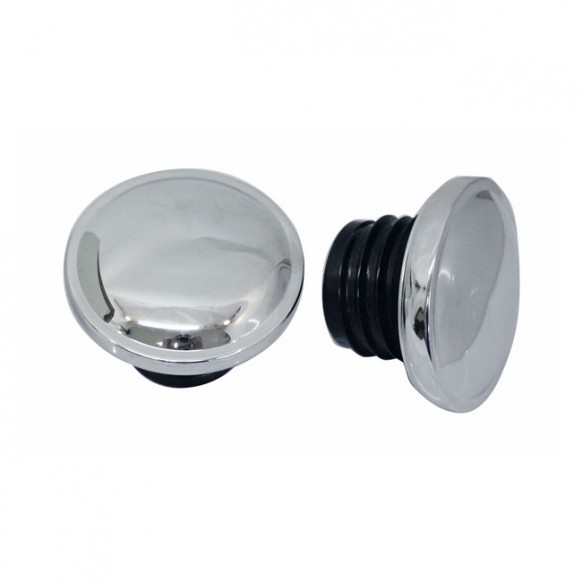 mcs - Bouchon de réservoir d'essence - Ventilé - Côté droit - Harley-Davidson à partir de 1996 - Chrome - MCS