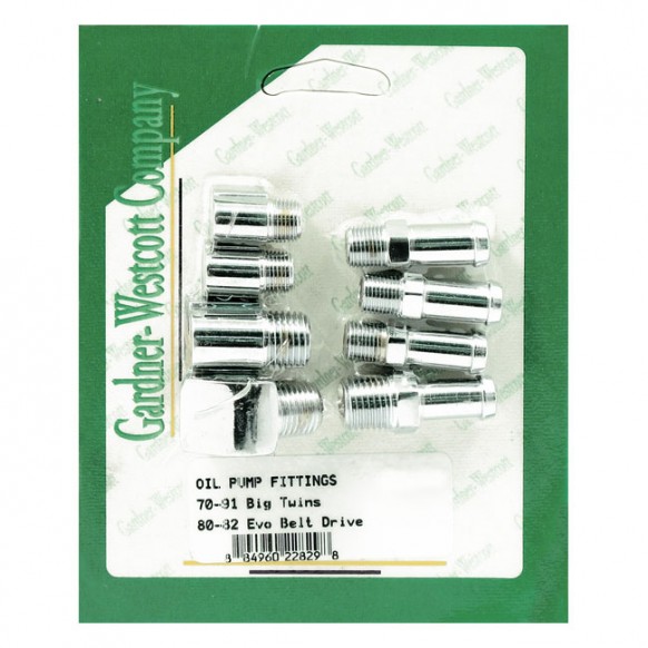 gardner-wescott - Gw oil pump & line fitting set - GARDNER-WESTCOTT