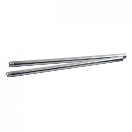 mcs - Tubes de fourche - 41mm - 26.375" de long - Harley-Davidson Softail FXST & Dyna FXDWG de 2000 à 2015 - Chrome - MCS