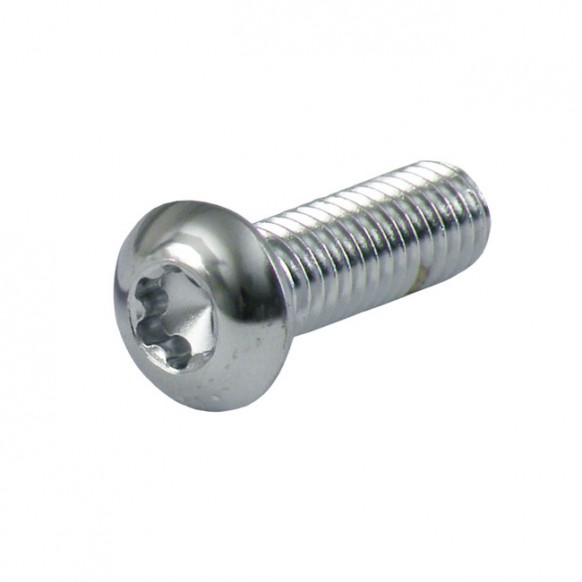 gardner-wescott - Vis Torx tête bouton - 1/4"-20 x 5/8" - Chrome - Pack de 5 - GARDNER-WESTCOTT