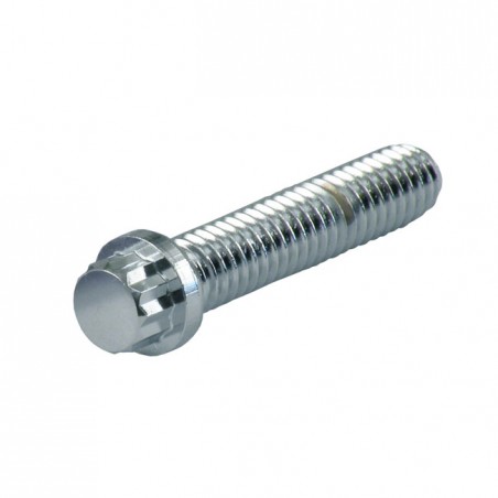 gardner-wescott - Vis 12 pans - 3/8"-24 x 1-1/4" - Chrome - Pack de 5 - GARDNER-WESTCOTT