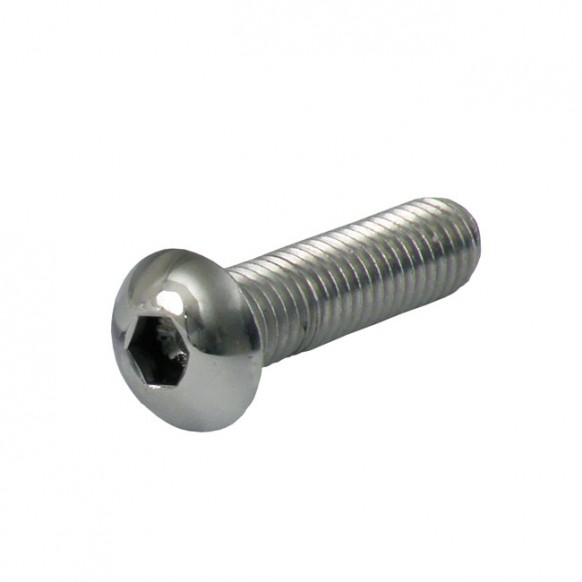 gardner-wescott - Vis Allen métrique tête bouton - M8 x 10MM - Inox poli - Pack de 5 - GARDNER-WESTCOTT