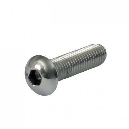 gardner-wescott - Vis Allen métrique tête bouton - M8 x 10MM - Inox poli - Pack de 5 - GARDNER-WESTCOTT