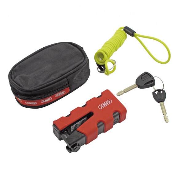 abus - Kit de bloque disque Granit Sledg 77 - Rouge - ABUS