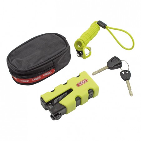abus - Kit de bloque disque Granit Sledg 77 - Jaune - ABUS