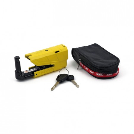 abus - Bloque disque de frein Granit Detecto X-Plus 8077 - Jaune - ABUS