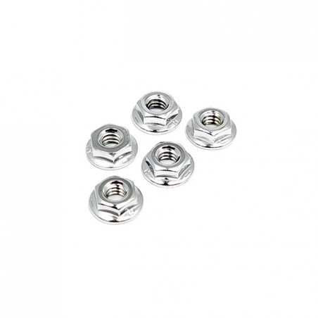 gardner-wescott - Écrous rondelles 6 pans - 3/8"-16 - Chrome - Pack de 5 - GARDNER-WESTCOTT