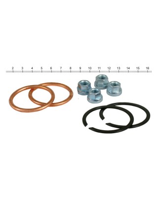 James, exhaust gasket & mount kit. Copper gaskets 84-20 B.T. 86-20 XL 08-12(NU)XR1200 87-10(NU)Buell XB
