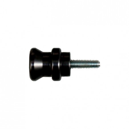 BIKE-LIFT, rear aluminum bobbins 6mm, titanium Yamaha, Aprillia, Triumph